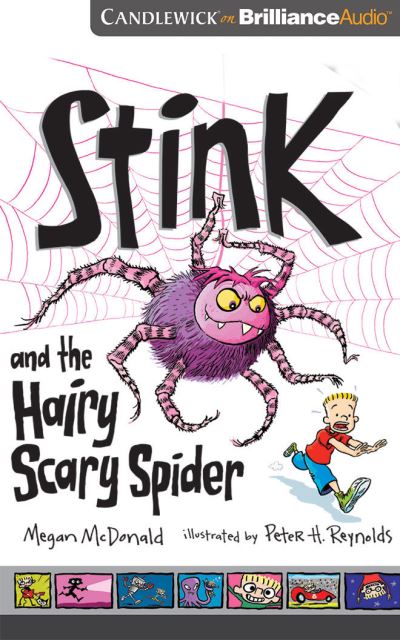 Cover for Megan McDonald · Stink and the Hairy Scary Spider (CD) (2020)