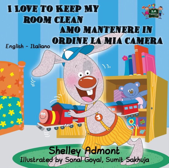 Cover for Shelley Admont · I Love to Keep My Room Clean Amo mantenere in ordine la mia camera (Paperback Book) (2015)