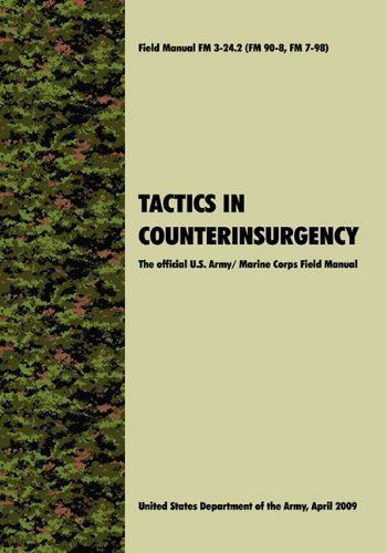 Cover for U.S. Department of the Army · Tactics in Counterinsurgency: The Official U.S. Army / Marine Corps Field Manual FM3-24.2 (FM 90-8, FM 7-98) (Gebundenes Buch) (2009)