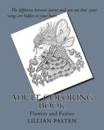 Cover for Lillian Pasten · Adult Coloring Book (Paperback Book) (2017)