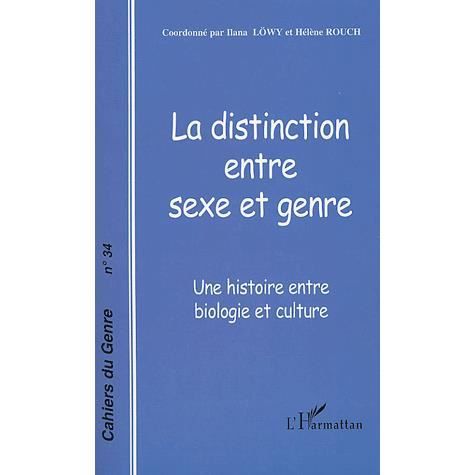 Cover for Collectif · La distinction entre sexe et genre (Paperback Book) (2021)