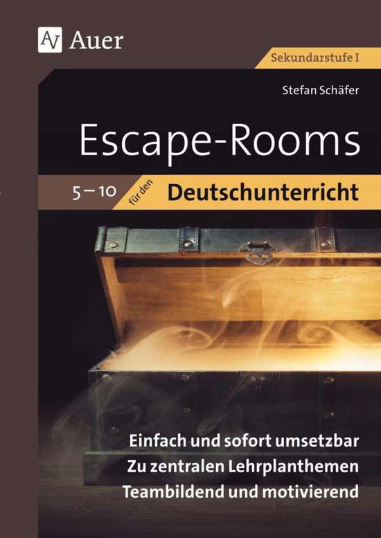 Cover for Schäfer · Escape-Rooms für den Deutschunt (Book)