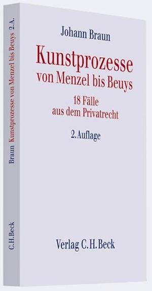 Cover for Johann Braun · Kunstprozesse V.menzel B.beuys (Book)