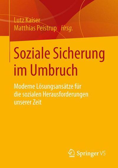 Cover for Soziale Sicherung im Umbruch (Book) [1. Aufl. 2018 edition] (2018)