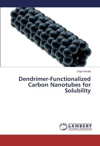 Cover for Gopi Vimala · Dendrimer-functionalized Carbon Nanotubes for Solubility (Paperback Book) (2014)