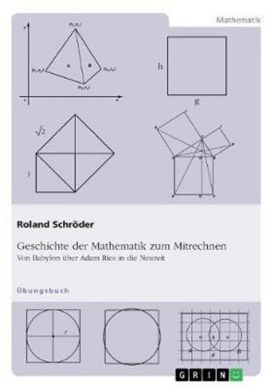 Cover for Schröder · Geschichte der Mathematik zum (Book) (2017)