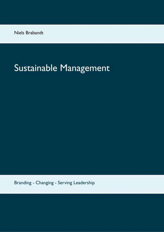 Cover for Brabandt · Sustainable Management (Book)