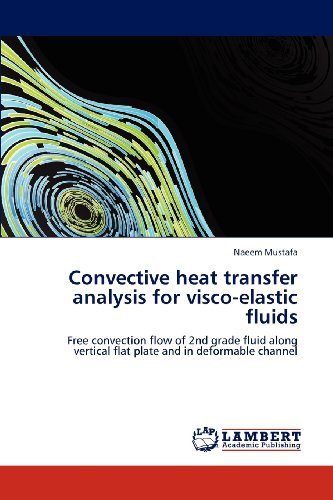 Cover for Naeem Mustafa · Convective Heat Transfer Analysis for Visco-elastic Fluids: Free Convection Flow of 2nd Grade Fluid Along Vertical Flat Plate and in Deformable Channel (Paperback Book) (2012)