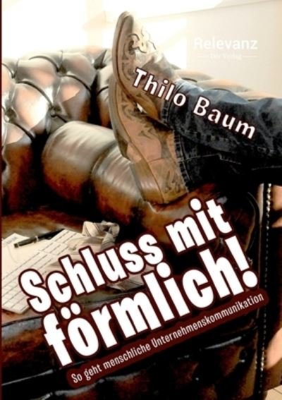 Cover for Baum · Schluss mit förmlich! (Bog) (2019)