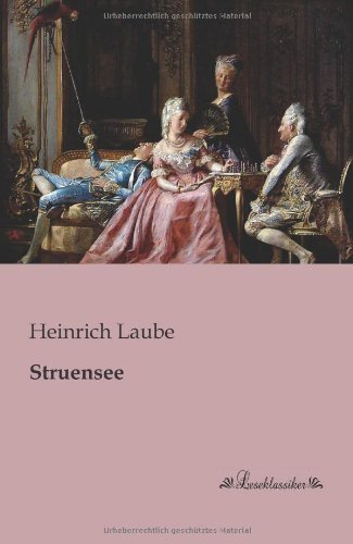 Cover for Heinrich Laube · Struensee (Pocketbok) [German edition] (2013)