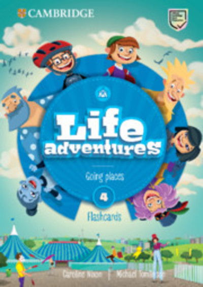 Cover for Caroline Nixon · Life Adventures Level 4 Flashcards: Going Places (Flashcards) (2019)