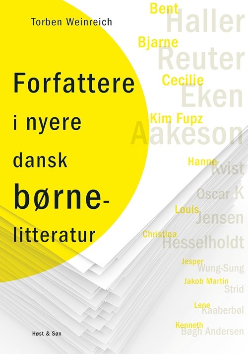 Cover for Torben Weinreich · Forfattere i nyere dansk børnelitteratur (Sewn Spine Book) [1e uitgave] (2011)