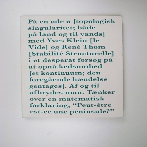Cover for Kasper Hesselbjerg · På en øde ø (Sewn Spine Book) [1st edition] (2009)