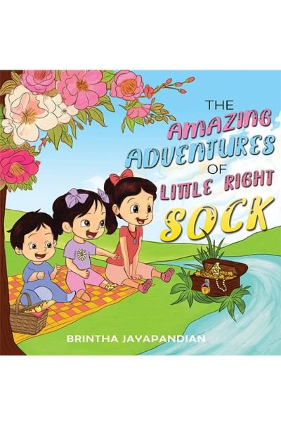 Cover for Brintha Jayapandian · The Amazing Adventures of Little Right Sock (Paperback Book) (2021)