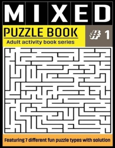 Cover for Srfina Publishing · Mixed Puzzle Book (Pocketbok) (2021)