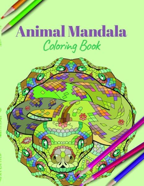 Cover for Animal Lover · Animal Mandala Coloring Book (Paperback Book) (2020)