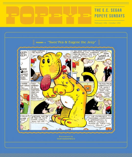 Popeye Volume 4: Swee'Pea & Eugene the Jeep - E.C. Segar - Bøger - Fantagraphics - 9798875000010 - 5. november 2024