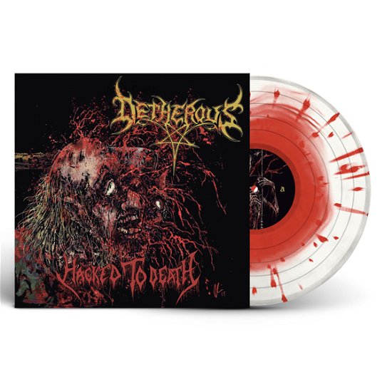 Hacked to Death (Clear / Red Splatter Vinyl) - Detherous - Musikk - REDEFINING DARKNESS RECORDS - 9956683919010 - 1. april 2022