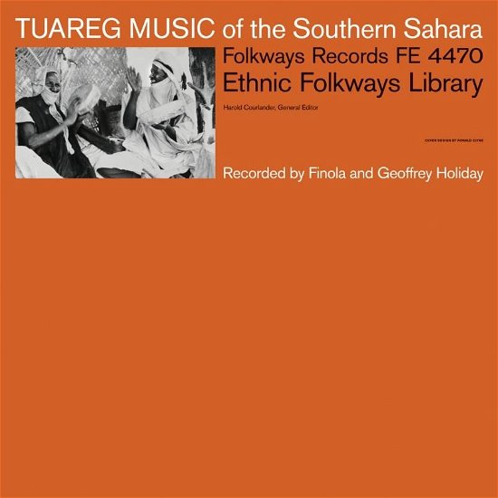 Tuareg Music Of The Southern Sahara - V/A - Musik - SMITHSONIAN FOLKWAYS SPECIAL SERIES - 0093070447011 - 31. januar 2020