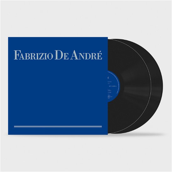 Cover for Fabrizio De Andre · Fabrizio De Andre (Blu) (LP) (2024)