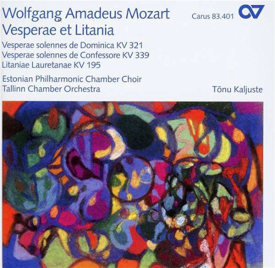 Cover for Mozart / Urb / Moor / Kogermann / Turi / Kalijuste · Vesperae Solennes De Dominica (CD) (2002)