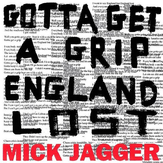 Cover for Mick Jagger · Gotta Getta a Grip / England Lost (12&quot;) (2017)