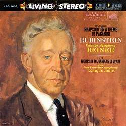 Rhapsody on a Theme of Paganini / De Falla - Fritz Reiner & Chicago Symphony Orchestra/ Enrique Jorda & San Francisco Symphony Orchestra: Rachmaninoff - Musique - Analogue Productions - 0753088243011 - 23 avril 2015