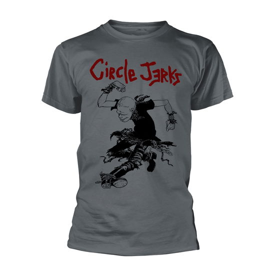 Cover for Circle Jerks · I'm Gonna Live (Charcoal) (T-shirt) [size S] [Grey edition] (2019)