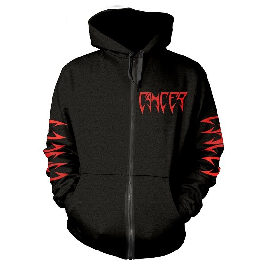 Cover for Cancer · Death Shall Rise (Black) (Hoodie) [size S] [Black edition] (2019)