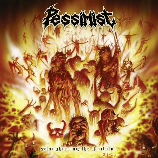 Cover for Pessimist · Slaughtering the Faithful (LP) (2021)
