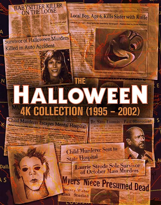 Cover for Halloween 4k Collection (1995 - 2002) (4K Ultra HD) (2022)