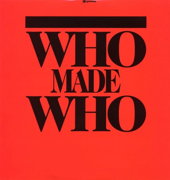 Cover for Who Made Who (LP) (2005)