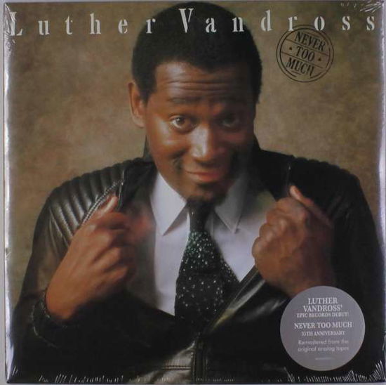 Never Too Much - Luther Vandross - Musikk - EPIC - 0889853429011 - 12. januar 2018