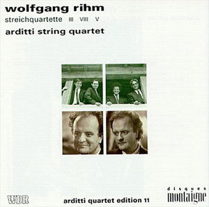 Cover for Wolfgang Rihm · Rihm Trois Quatuor (CD) (2005)