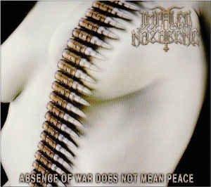 Cover for Impaled Nazarene · Abscence Of War Does Not Mean Peace (LP)