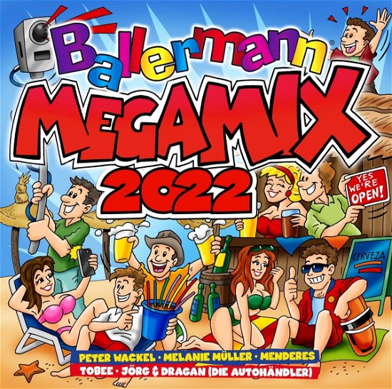 Ballermann Megamix 2022 - V/A - Musiikki - SELECTED - 4032989515011 - perjantai 22. huhtikuuta 2022