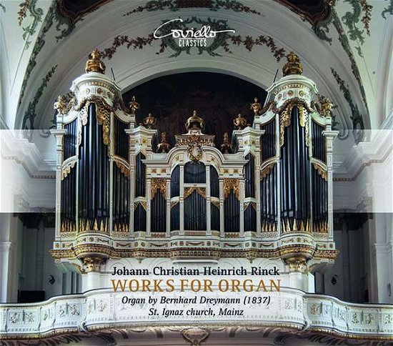 Cover for Students From The Dept Of Church Music · Rinck: Works for Organ (CD) (2021)