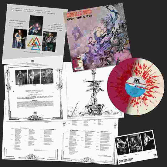 Open the Gates (Splatter Vinyl) - Manilla Road - Musik - HIGH ROLLER - 4251267713011 - 21 april 2023