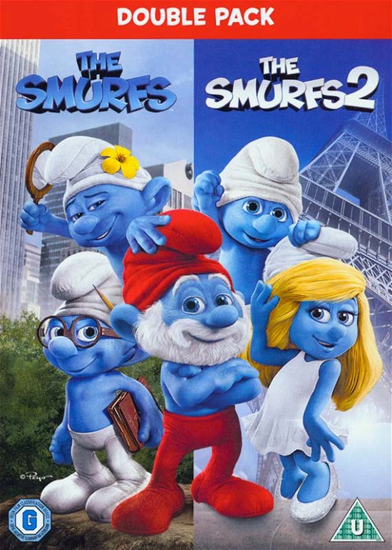Cover for The Smurfs  The Smurfs 2 · The Smurfs / The Smurfs 2 (DVD) (2013)