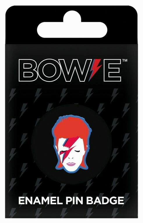 Cover for David Bowie: Pyramid · Aladdin Sane (Enamel Pin Badge / Spilla Smaltata) (MERCH)