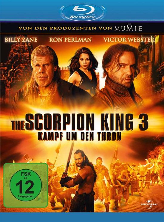 The Scorpion King 3-kampf Um den Thron - Victor Webster,ron Perlman,billy Zane - Film - UNIVERSAL PICTURES - 5050582878011 - 16. februar 2012