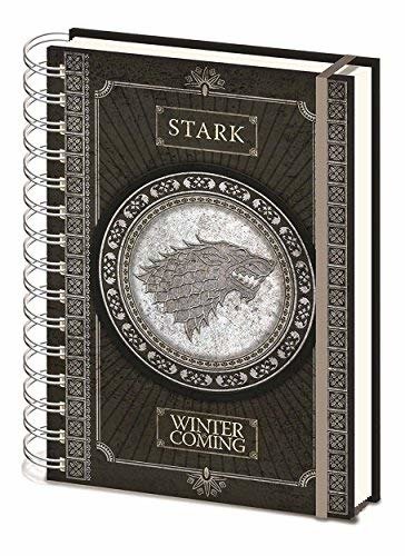 Cover for Game Of Thrones · GAME OF THRONES - Notebook A5 - Stark (MERCH) (2019)