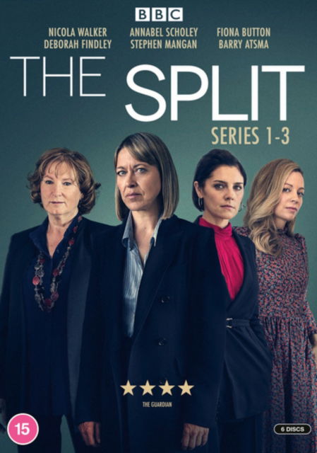 Cover for The Split S13 Bxst · Split: Series 1-3 (DVD) (2022)