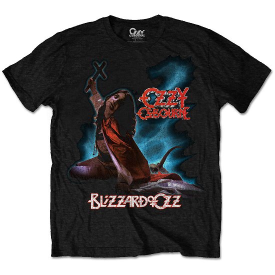Ozzy Osbourne Unisex T-Shirt: Blizzard of Ozz - Ozzy Osbourne - Marchandise - PHD - 5055979918011 - 3 mars 2023