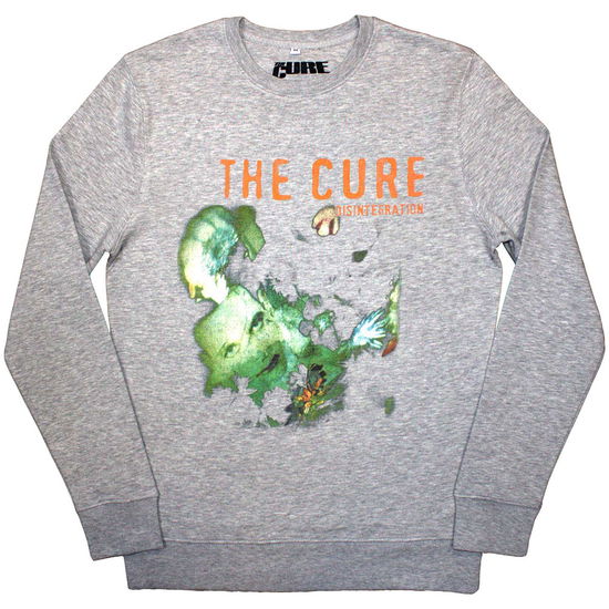 Cover for The Cure · The Cure Unisex Sweatshirt: Disintegration (Grey) (CLOTHES) [size XS] (2024)