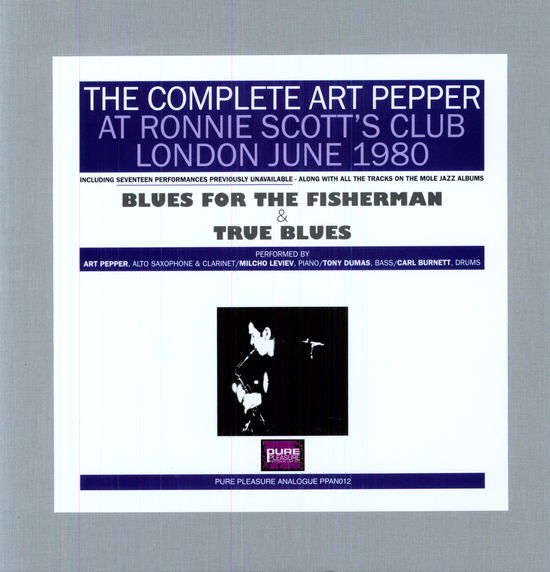 Complete Art Pepper At Ronnie Scott's June 1980 - Art Pepper - Musik - PURE PLEASURE - 5060149621011 - 27. september 2010