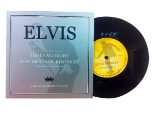 Cover for Elvis Presley · That's Allright / Blue Moon Of Kentucky (7&quot;) (2014)