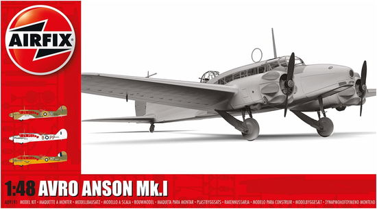 Cover for Airfix · Airfix - 1:48 Avro Anson Mk.i (Legetøj)