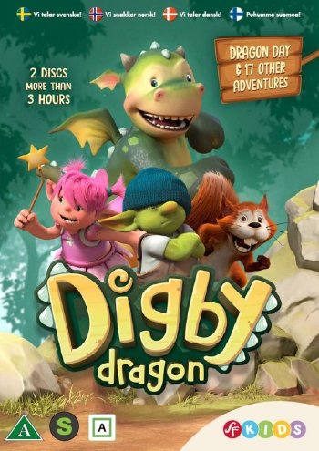Cover for Didrik Drage · Digby Dragon - Dragon Day &amp; 17 Other Adventures (DVD) (2018)