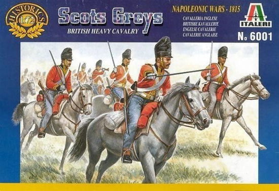 Cover for Italeri · 1:72 Brit.schwere Kavaller. Napol.kriege (Spielzeug)